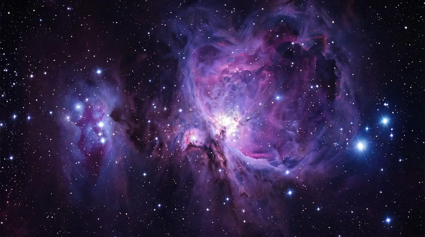 紫の星雲